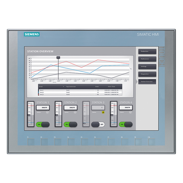 6AV2123-2MB03-0AX0 New Siemens SIMATIC HMI KTP1200 Basic Panel